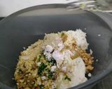 A picture of step 4 of Dahi kabab (curd kabab).