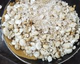 A picture of step 4 of Makhana rewri and chikki.