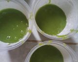 Foto langkah ke 3 dari resep Steam green tea lava cake.