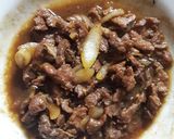 Foto langkah ke 5 dari resep Beef teriyaki.
