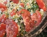 A picture of step 1 of Salad Tsezar.