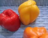 A picture of step 2 of Stuffed Bellpeppers.