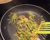 A picture of step 6 of Low Carb Zucchini Noodles and Spaghetti Sauce.