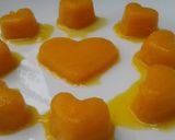 Foto del paso 3 de la receta: Corazón helado de mandarina