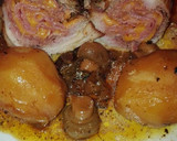 Foto del paso 5 de la receta: Muslo de pollo relleno de paté de pato beicon queso chedar y jamón York en la olla GM f