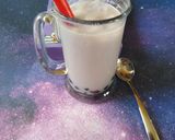 A picture of step 5 of Taro Brown Sugar Bubble Milk Tea from Taiwan.