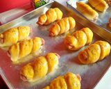 Foto langkah ke 7 dari resep Roti sosis lilit.