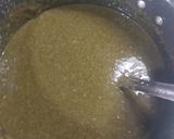 A picture of step 2 of Sarson ka Saag with makai roti.