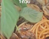 รูปขั้นตอนการทำที่ 6 ของ สปาเกตตี้หอยลายผัดพริกเผา ฉบับอังเคิลบาร์นส์