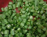 Foto langkah ke 3 dari resep Dadar Buncis.