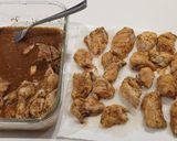 Foto del paso 2 de la receta: Cazón en Adobo de Vinagre de Granada y Za'atar