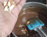 A picture of step 3 of Coconut Cocoa Pudding with Vanilla Ice cream.