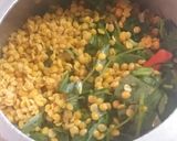 A picture of step 4 of Mirchi ki dal jawari ki Roti theccha.