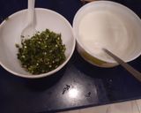 A picture of step 1 of Green Spiced Yogurt/ Green Raita🥣.