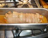 A picture of step 4 of Pork Roll (Arrollado de Pernil).