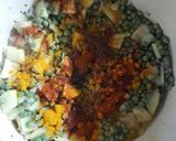A picture of step 4 of Vegetable Masala Khichdi.