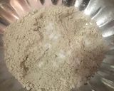 A picture of step 1 of Methi Baajra Paratha.