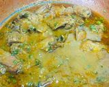 A picture of step 4 of Desi chicken karahimatti ki handi main desi chicken so tastyyy.