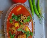 न्यू कमल काकड़ी की सब्जी(new kamal kakdi ki sabzi recipe in hindi) रेसिपी चरण 3 फोटो