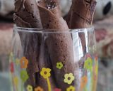 A picture of step 10 of Chocholate Wafer Rolls.