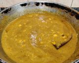 A picture of step 10 of PALAK CHOLE...