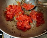 A picture of step 3 of Dal Makhani.
