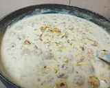 A picture of step 6 of 🔥🌈Rang Ek Rang Anek🌈🔥 --- Makhana Sabudana Thandai Kheer.