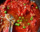 A picture of step 4 of Beetroot pav bhaji.