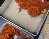 Foto langkah ke 3 dari resep Lemper Abon Potong.