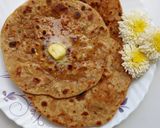 A picture of step 9 of Bottle gourd/Lauki - Stuffed Parantha.