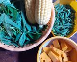 Foto langkah ke 2 dari resep Bubur Manado.