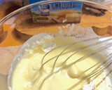 Foto langkah ke 2 dari resep Martabak Keju Susu Manis Teflon ala Rumahan.