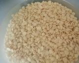 A picture of step 2 of Tuvar dal.