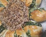 Foto del passaggio 10 della ricetta Girasole spinaci e ricotta