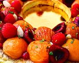 Une image de l'étape 10 de Tarte aux abricots rôtis.
