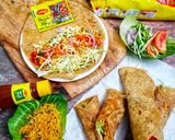 A picture of step 10 of Cheesy Maggi Wrap.
