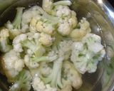 Foto langkah ke 1 dari resep Bunga Kol Panggang. Baked Breaded Cauliflower.
