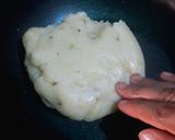 A picture of step 3 of Potato Gulab jamun.