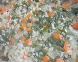 Foto del paso 4 de la receta: Arroz verde vegano de mi Mamá