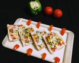 A picture of step 6 of 10 minutes Pizza Toast.