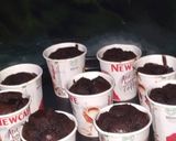 A picture of step 3 of Biscuits Chocolate Cup Cake.