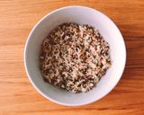 Hình bước làm 1 của món Rice Bowl Cà Tím Nướng & Thịt Băm Rang Tương Miso