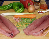 Foto del paso 1 de la receta: Bonito a la riojana