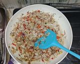 Foto langkah ke 7 dari resep Ikan Tongkol Suir Sambal Matah.