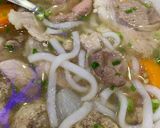 Hình bước làm 1 của món Bánh canh bắp heo