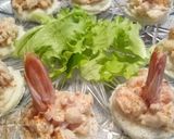 A picture of step 4 of Prawn cocktail starter.