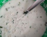 A picture of step 1 of Sooji oats chilla.
