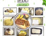 Hình bước làm 1 của món Banana bread