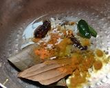A picture of step 1 of Bhaji flavour poha.