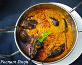 हैदराबादी बैंगन (Hyderabadi baingan recipe in hindi) रेसिपी चरण 6 फोटो